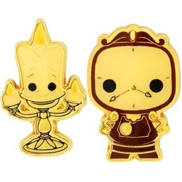 Figuren Pop! Pins Disney Die Schöne und das Biest Lumiere & Cogsworth Limitierte Auflage Funko Pop Schweiz