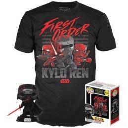 Figurine Pop! Phosphorescent et T-shirt Star Wars Kylo Ren Supreme Leader Edition Limitée Funko Pop Suisse