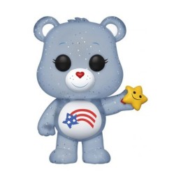 Figuren Pop! Die Glücksbärchis America Cares Bear Glitter Limitierte Auflage (ohne Aufkleber) Funko Pop Schweiz