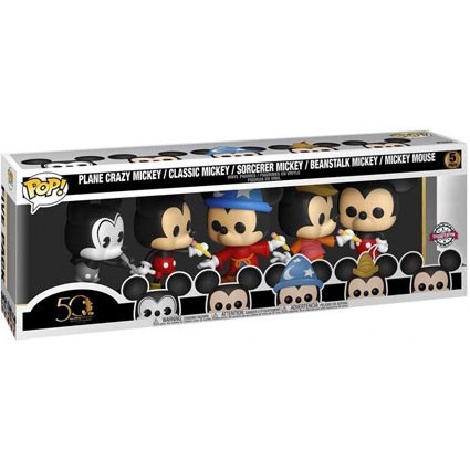 Figurine Pop! Mickey Mouse 5-Pack Edition Limitée Funko Pop Suisse