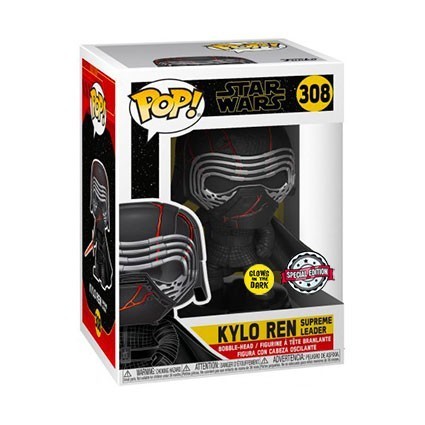 Figur Pop! Glow in the Dark Star Wars The Rise of Skywalker Supreme Leader Kylo Ren Limited Edition Funko Pop Switzerland