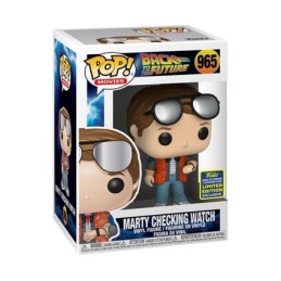 Figurine Pop! SDCC 2020 Marty McFly‬ Checking Watch Edition Limitée Funko Pop Suisse