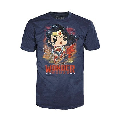 Figuren T-Shirt DC Comics Wonder Woman Funko Pop Schweiz