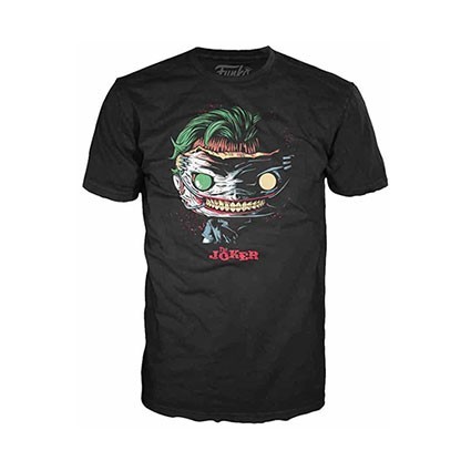 Figuren T-Shirt DC Comics The Joker Death of the Family Funko Pop Schweiz