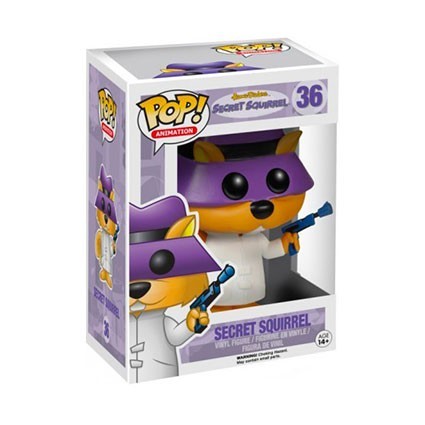 Figurine Pop! Hanna Barbera Secret Squirrel (Rare) Funko Pop Suisse