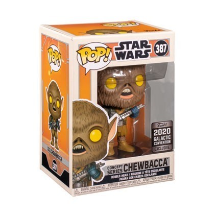 Figuren Pop! Star Wars Galactic 2020 Chewbacca McQuarrie Concept Limitierte Auflage Funko Pop Schweiz