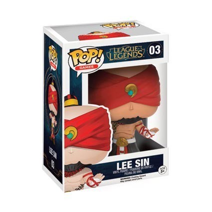Figurine Pop! Games League of Legends Lee Sin (Rare) Funko Pop Suisse