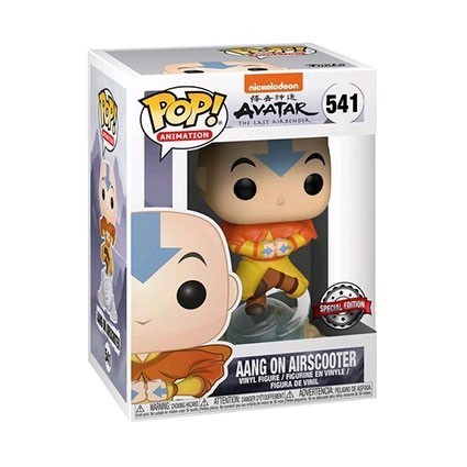 Figurine Pop! Avatar le Dernier Maître de l'Air Aang on Bubble Edition Limitée Funko Pop Suisse