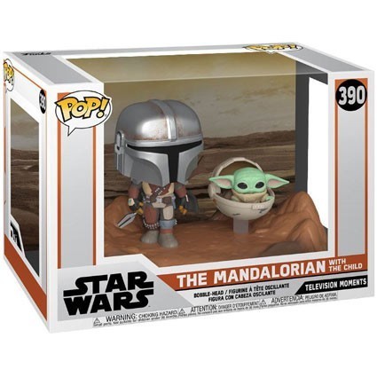 Figuren Pop! Movie Moment Star Wars The Mandalorian Mandalorian & Child (Baby Yoda) Funko Pop Schweiz