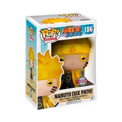 Figurine Pop! Phosphorescent Naruto Six Paths Edition Limitée Funko Pop Suisse