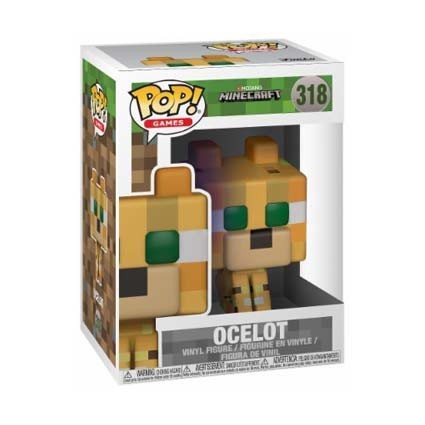 Figuren Pop! Games Minecraft Ocelot (Selten) Funko Pop Schweiz