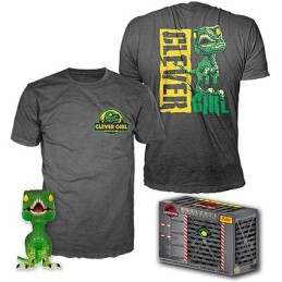 Figur Pop! and T-shirt Jurassic Park Clever Raptor Limited Edition Funko Pop Switzerland