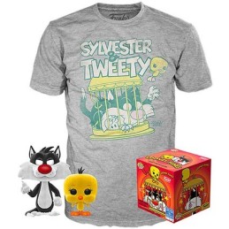 Figur Pop! Flocked and T-shirt Looney Tunes Sylvester and Tweety Limited Edition Funko Pop Switzerland