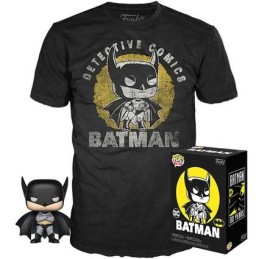 Figurine Pop! et T-shirt DC Comics Batman Sun Faded Edition Limitée Funko Pop Suisse