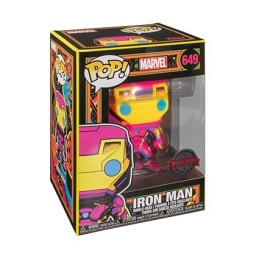 Figurine Pop! Marvel Blacklight Iron Man Edition Limitée Funko Pop Suisse