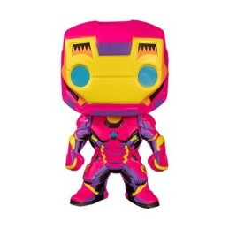 Figurine Pop! Marvel Blacklight Iron Man Edition Limitée Funko Pop Suisse