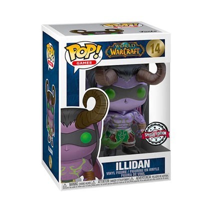 Figuren Pop! Metallisch World of Warcraft Illidan Blizzard 30th Anniversary Limitierte Auflage Funko Pop Schweiz