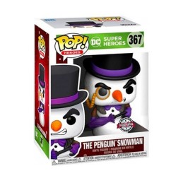 Figurine Pop! DC Holiday Le Pingouin en Bonhomme de Neige Edition Limitée Funko Pop Suisse