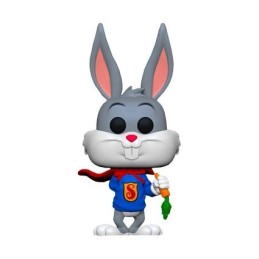 Figurine Pop! Looney Tunes Bugs Bunny en Superman 80th Anniversary Edition Limitée Funko Pop Suisse