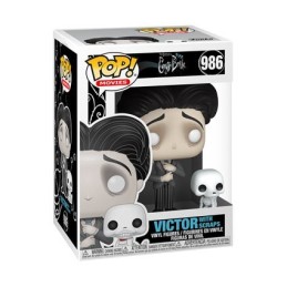 Figurine Pop! Movie Les Noces Funèbres Victor Van Dort avec Scraps (Rare) Funko Pop Suisse