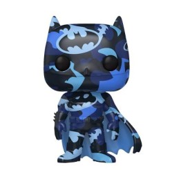 Figurine Pop! Artist Series Batman Bleu et Noir Edition Limitée Funko Pop Suisse