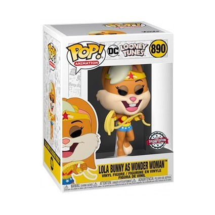 Figurine Pop! Looney Tunes Lola en Wonder Woman Edition Limitée Funko Pop Suisse