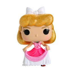 Figurine Pop! Diamond Cendrillon Robe Rose Glitter Edition Limitée Funko Pop Suisse