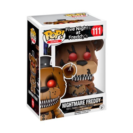 Figurine Pop! Games FNAF Nightmare Freddy (Rare) Funko Pop Suisse