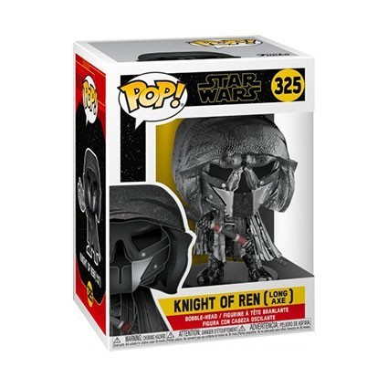 Figurine Pop! Chrome Hematite Star Wars Knight of Ren Long Axe Funko Pop Suisse