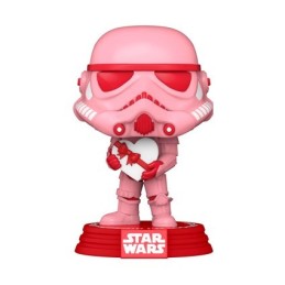 Figurine Pop! Star Wars Valentines Stormtrooper avec Coeur Funko Pop Suisse