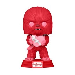 Figurine Pop! Star Wars Valentines Chewbacca avec Coeur Funko Pop Suisse