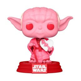 Figurine Pop! Star Wars Valentines Yoda avec Coeur Funko Pop Suisse