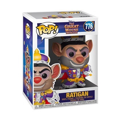 Figur DAMAGED BOX Pop! Disney The Great Mouse Detective Ratigan Funko Pop Switzerland