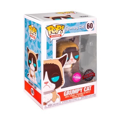 Figur Pop! Flocked Icons Grumpy Cat Limited Edition Funko Pop Switzerland