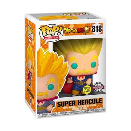 Figur Pop! Glow in the Dark Dragon Ball Super Super Saiyan Hercule Limited Edition Funko Pop Switzerland