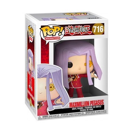 Figurine Pop! Yu-Gi-Oh! Maximillion Pegasus Funko Pop Suisse