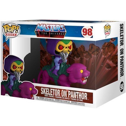 Figurine Pop! Ride Les Maîters de L'Univers Skeletor sur Panthère Funko Pop Suisse