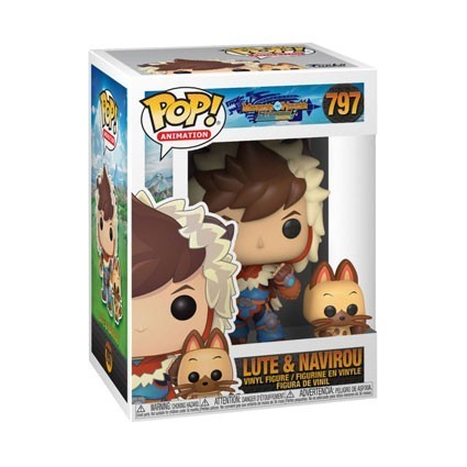 Figurine Pop! Monster Hunter Stories Lute et Navirou Funko Pop Suisse