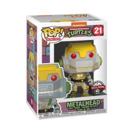 Figurine Pop! Métallique Les Tortues Ninja Metalhead Edition Limitée Funko Pop Suisse