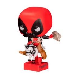 Figurine Pop! Marvel Sheriff Deadpool Riding Horsey Edition Limitée Funko Pop Suisse