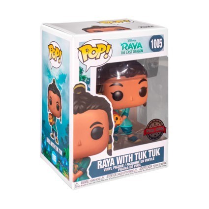 Figuren Pop! Disney Raya and the Last Dragon Young Raya mit Baby Tuk Tuk Limitierte Auflage Funko Pop Schweiz