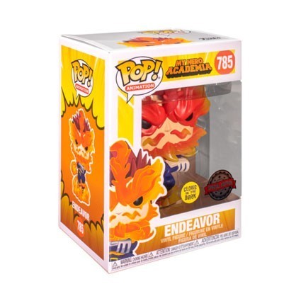 Figurine Pop! Phosphorescent My Hero Academia Endeavour Edition Limitée Funko Pop Suisse