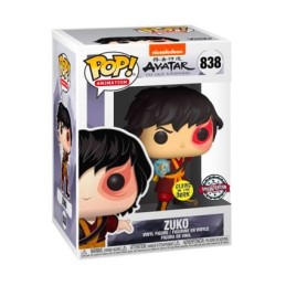 Figur Pop! Glow in the Dark Avatar The Last Airbender Zuko with Lightning Limited Edition Funko Pop Switzerland