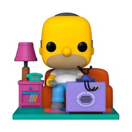 Figurine Pop! Deluxe Les Simpson Homer Watching TV Funko Pop Suisse