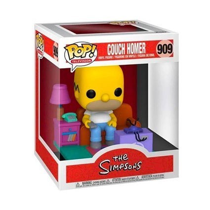 Figurine Pop! Deluxe Les Simpson Homer Watching TV Funko Pop Suisse