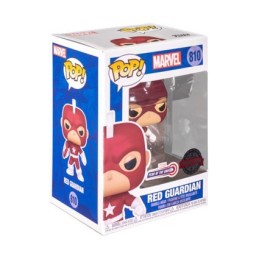 Figurine Pop! Marvel Captain America Red Guardian Year of the Shield Edition Limitée Funko Pop Suisse