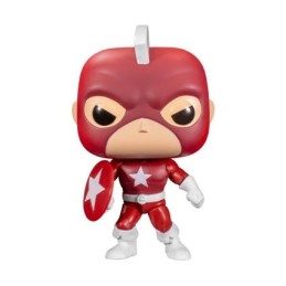 Figurine Pop! Marvel Captain America Red Guardian Year of the Shield Edition Limitée Funko Pop Suisse