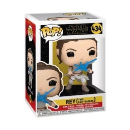 Figuren Pop! Star Wars Rey mit Zwei Blauer Säbel Funko Pop Schweiz