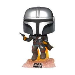 Figurine Pop! Phosphorescent Star Wars The Mandalorian Flying Edition Limitée Funko Pop Suisse