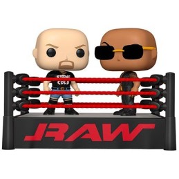 Figuren Pop! WWE The Rock vs Stone Cold in Wrestling Ring Funko Pop Schweiz